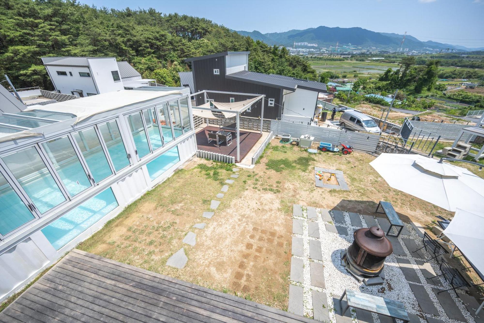 Kyoengju Jng Poolvilla Кёнджу Экстерьер фото